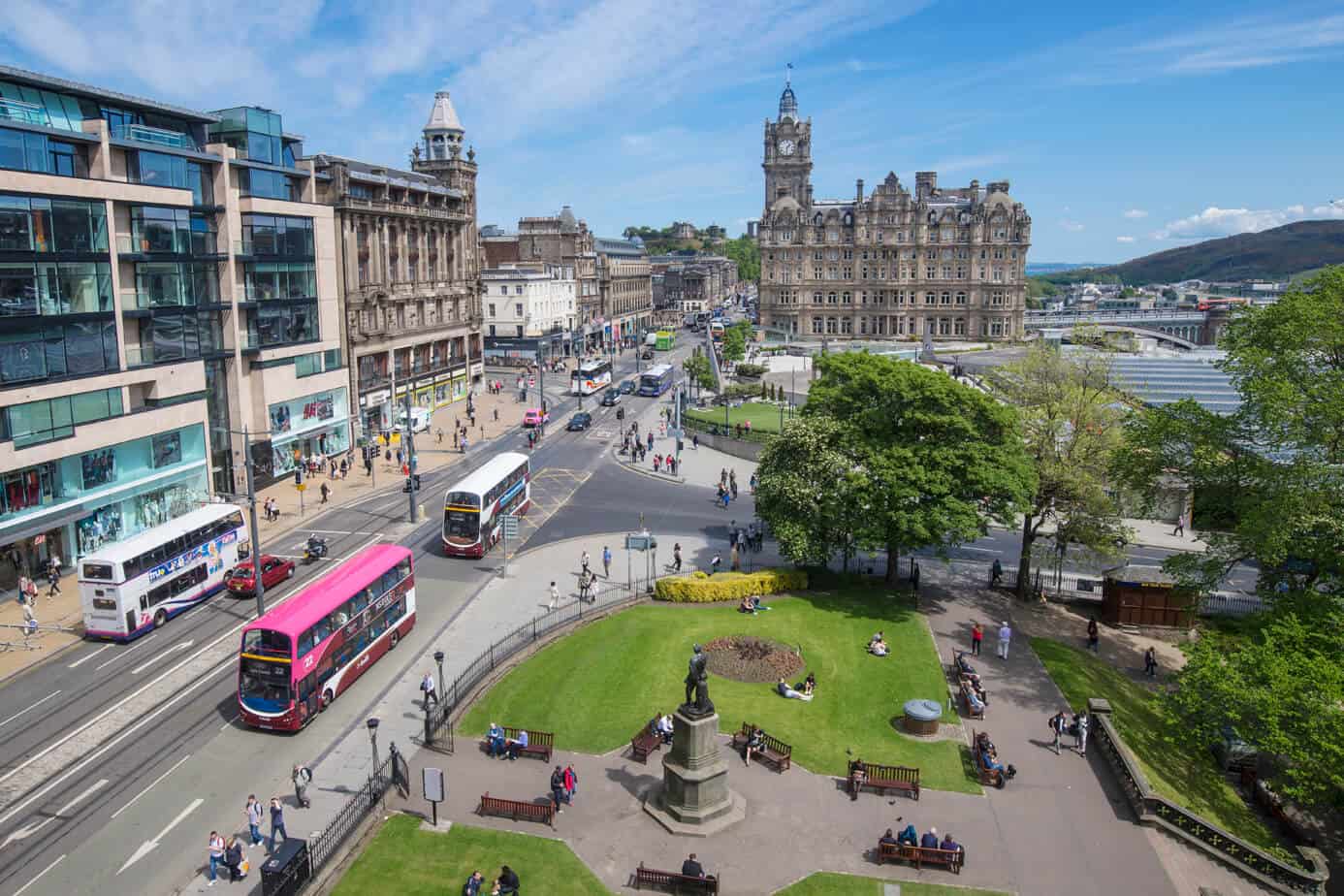 Princes Street Edinburgh Parking FBQA